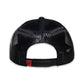 RopeSmart Leather Solo Steer Oval Patch Black Cap