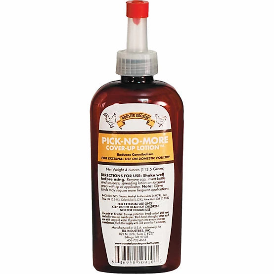 Rooster Booster Pick-No-More Cover-Up Chicken Lotion