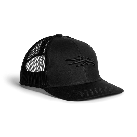 Sitka Icon Mid Pro Trucker in Basic Black