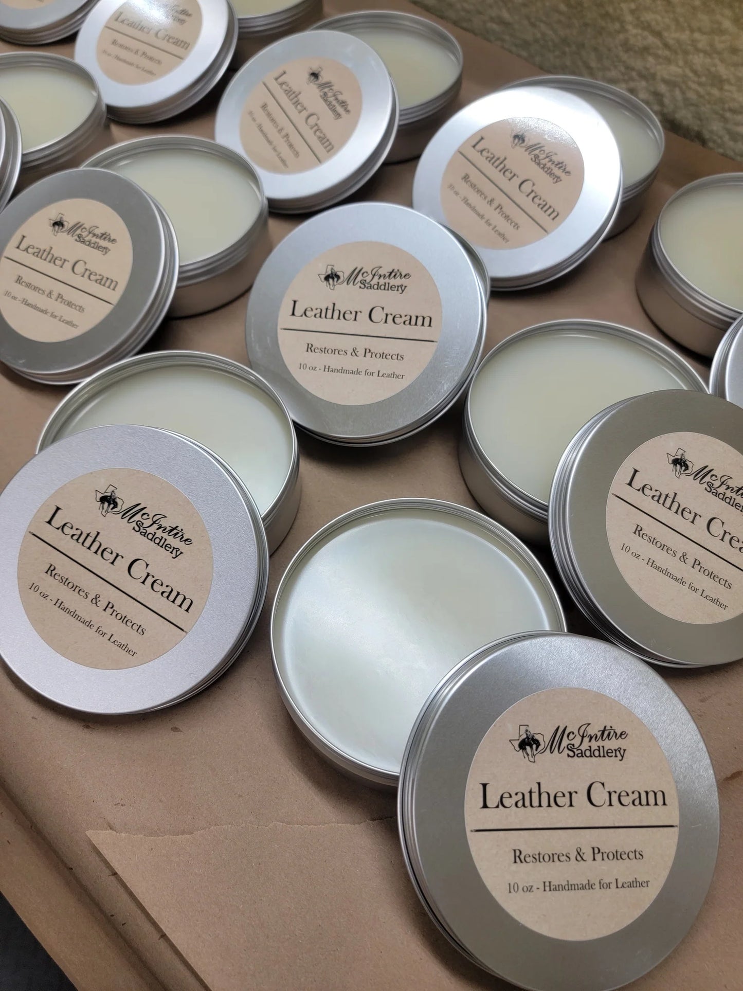 McIntire Saddlery Leather Cream