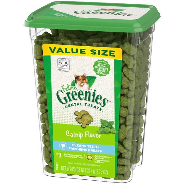 Feline Greenies Catnip Flavored Dental Treats