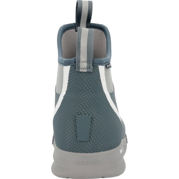 XTRATUF Men's Ankle Deck Boot Sport in Stormy Blue