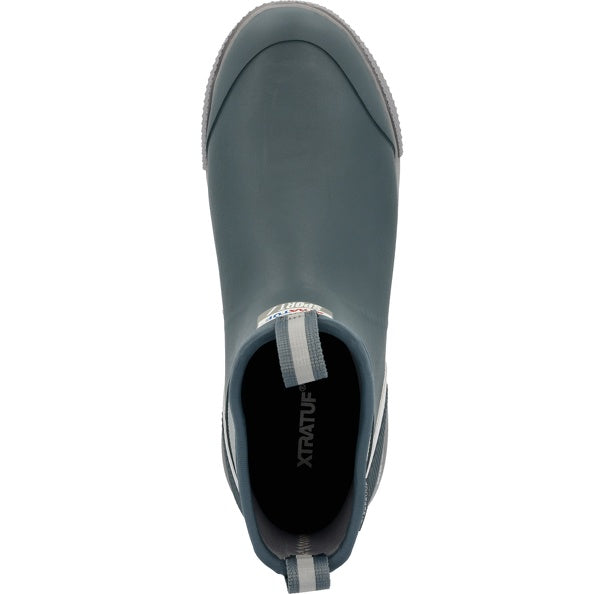 XTRATUF Men's Ankle Deck Boot Sport in Stormy Blue