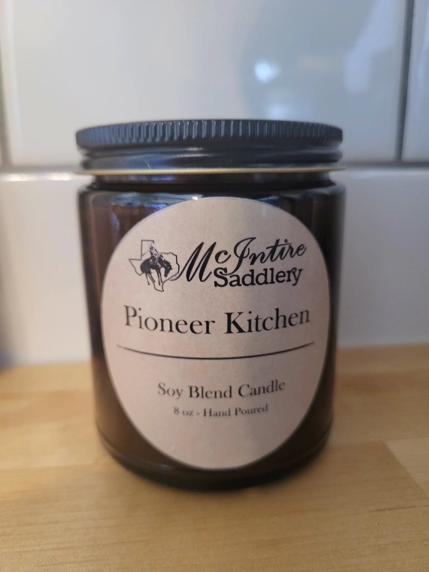 McIntire Saddlery Pioneer Kitchen Candle