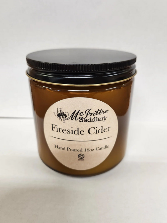 McIntire Saddlery Fireside Cider Candle