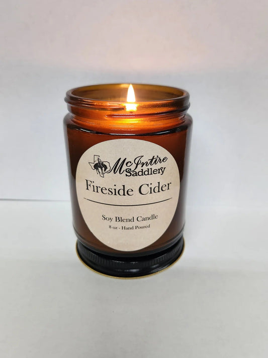 McIntire Saddlery Fireside Cider Candle