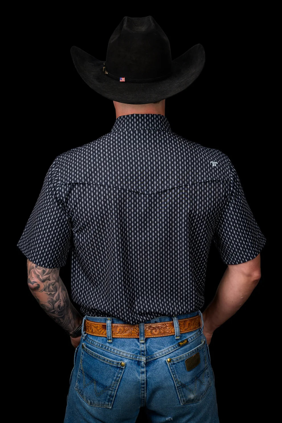 Ferrell Brand The Cash Short Sleeve Pearl Snap Shirt