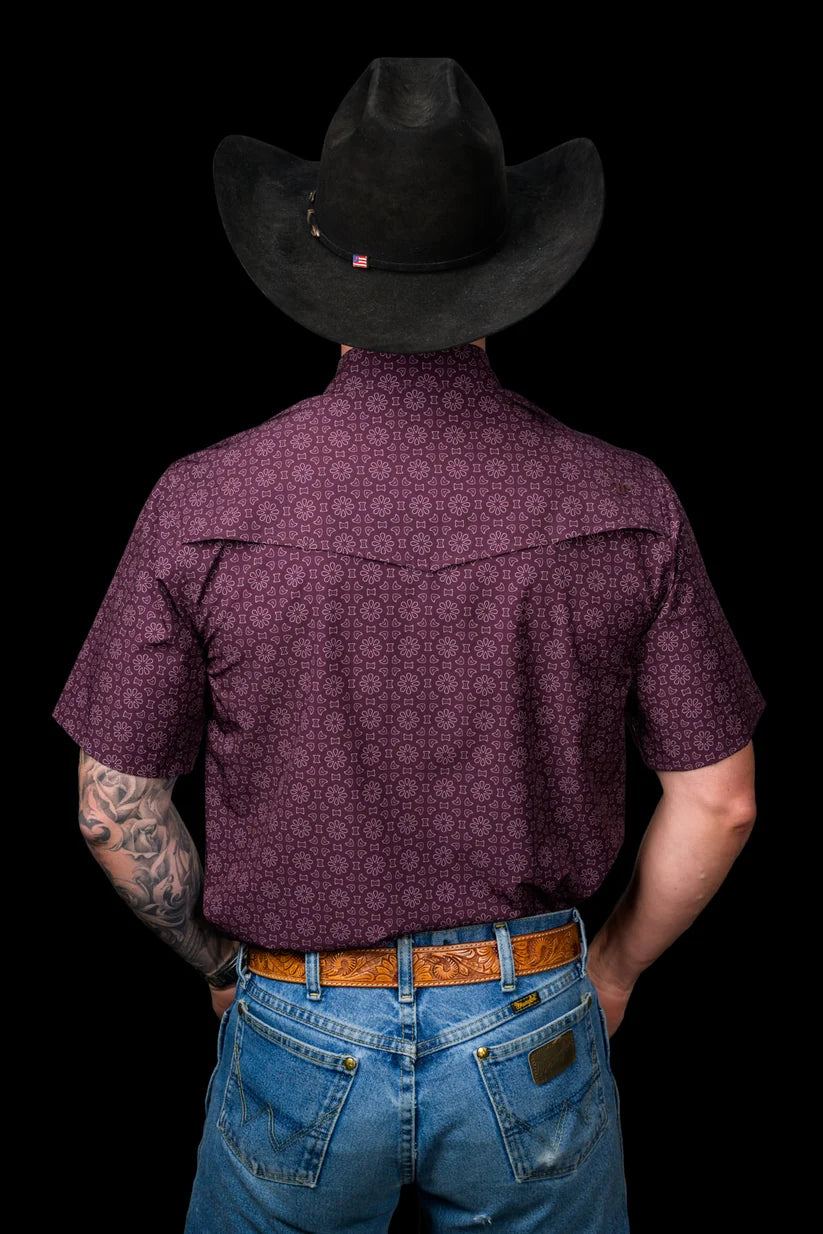 Ferrell Brand The Fletcher Short Sleeve Pearl Snap Shirt