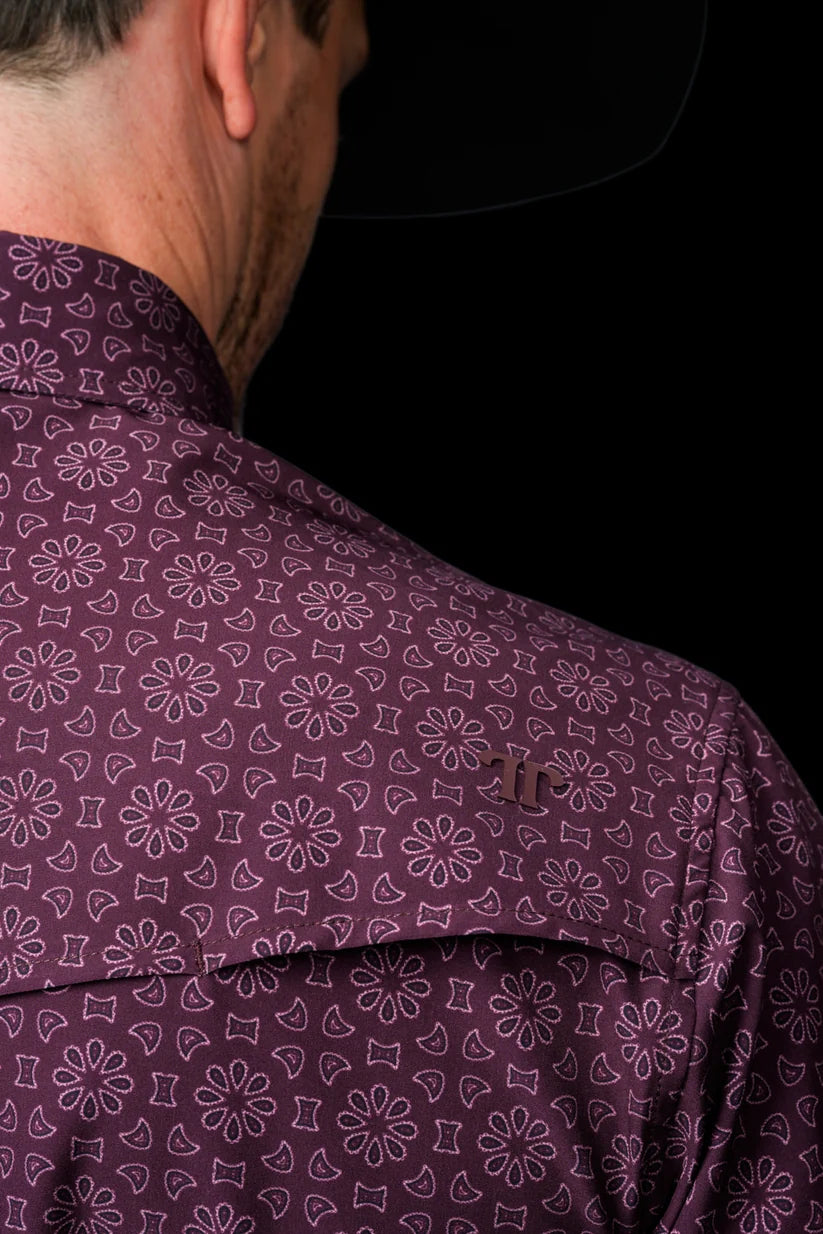 Ferrell Brand The Fletcher Short Sleeve Pearl Snap Shirt