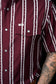 Ferrell Brand The Tucker Short Sleeve Pearl Snap Shirt in Maroon