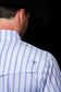 Ferrell The Jack Short Sleeve Pearl Snap Shirt in Blue