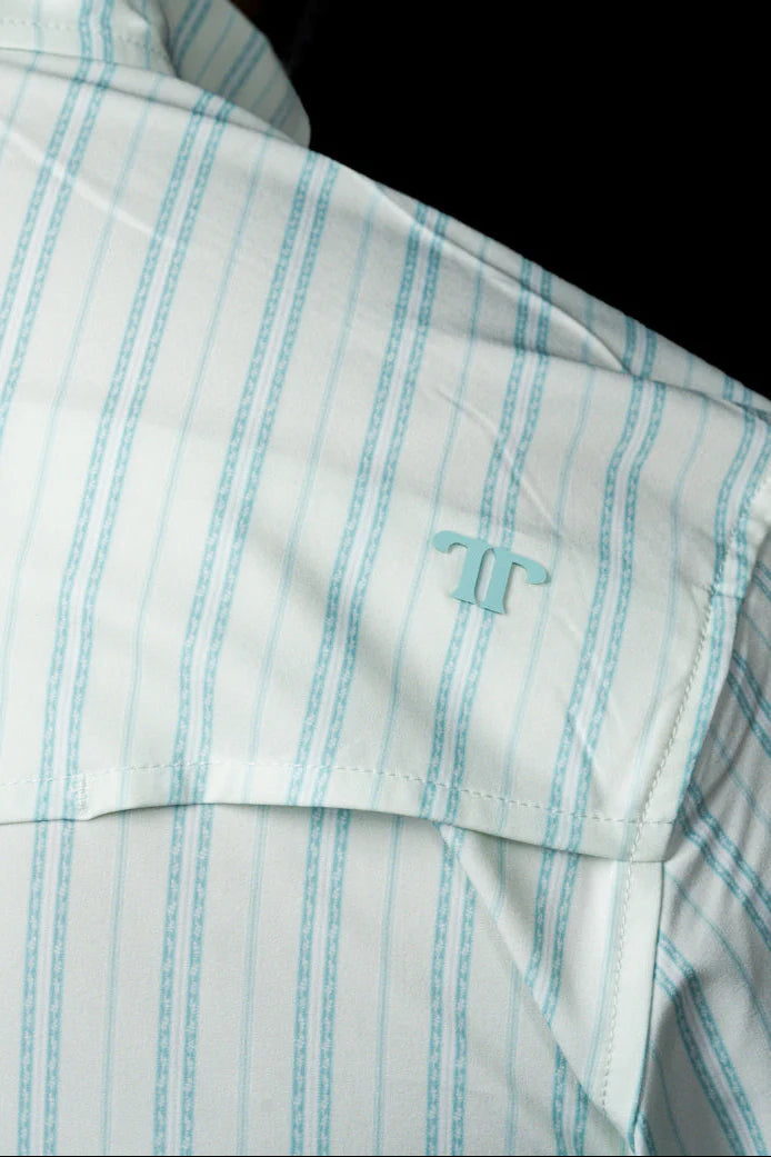 The Jack Short Sleeve Pearl Snap Shirt in Green