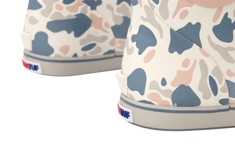 XTRATUF Little Kids Ankle Deck Boot in Ivory Duck Camo