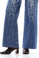 Bayeas High Rise Embroidered Wide Leg Jeans