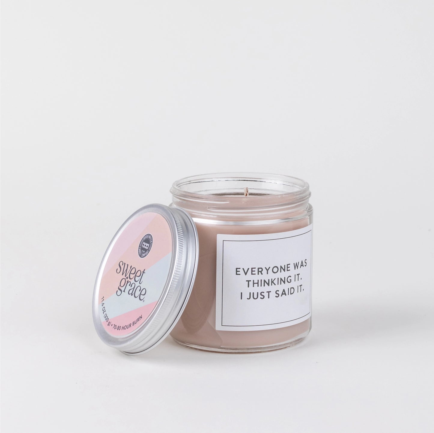 Sweet Grace Statement Jar Candle- Snarky