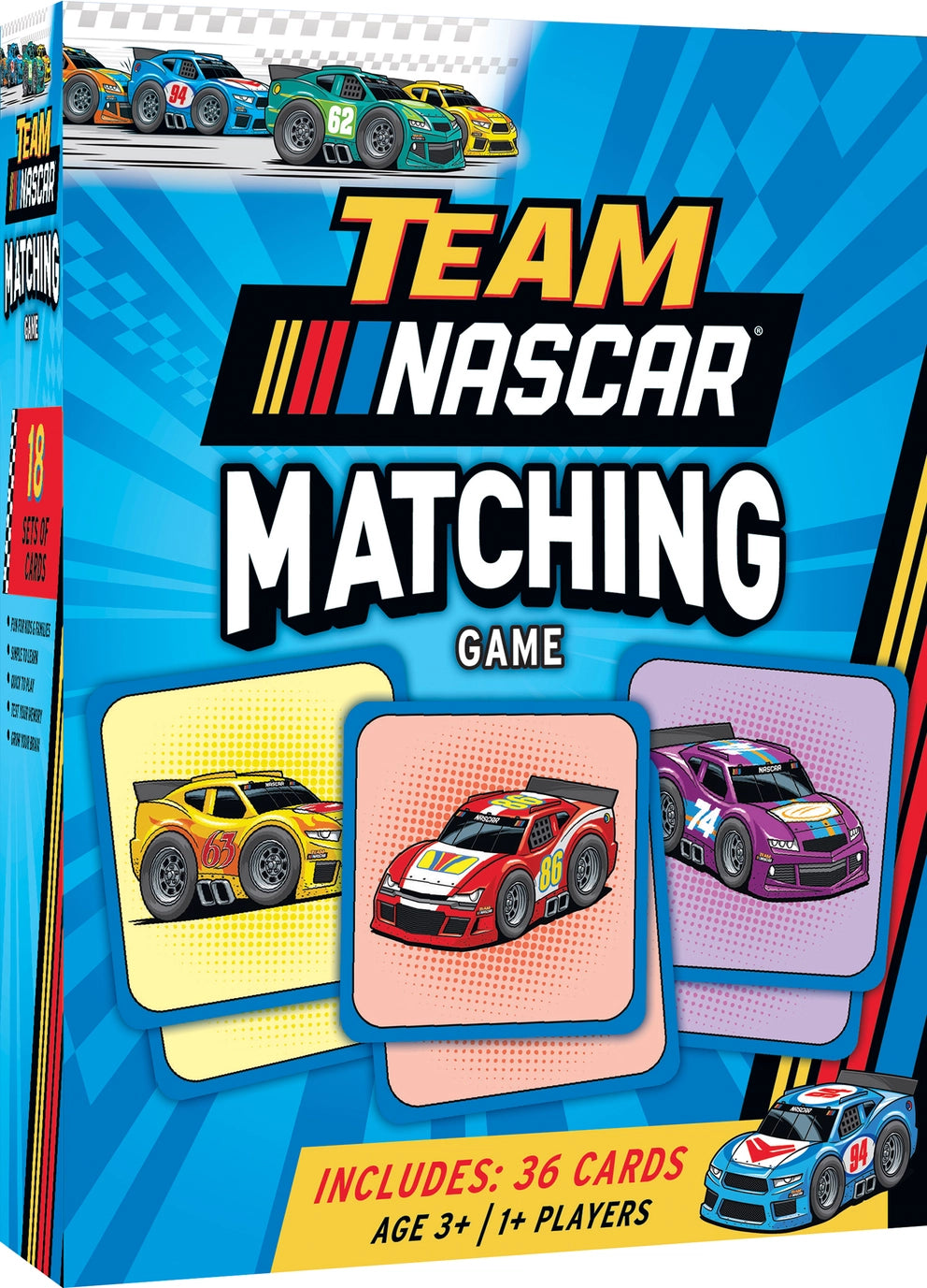 Nascar Matching Game