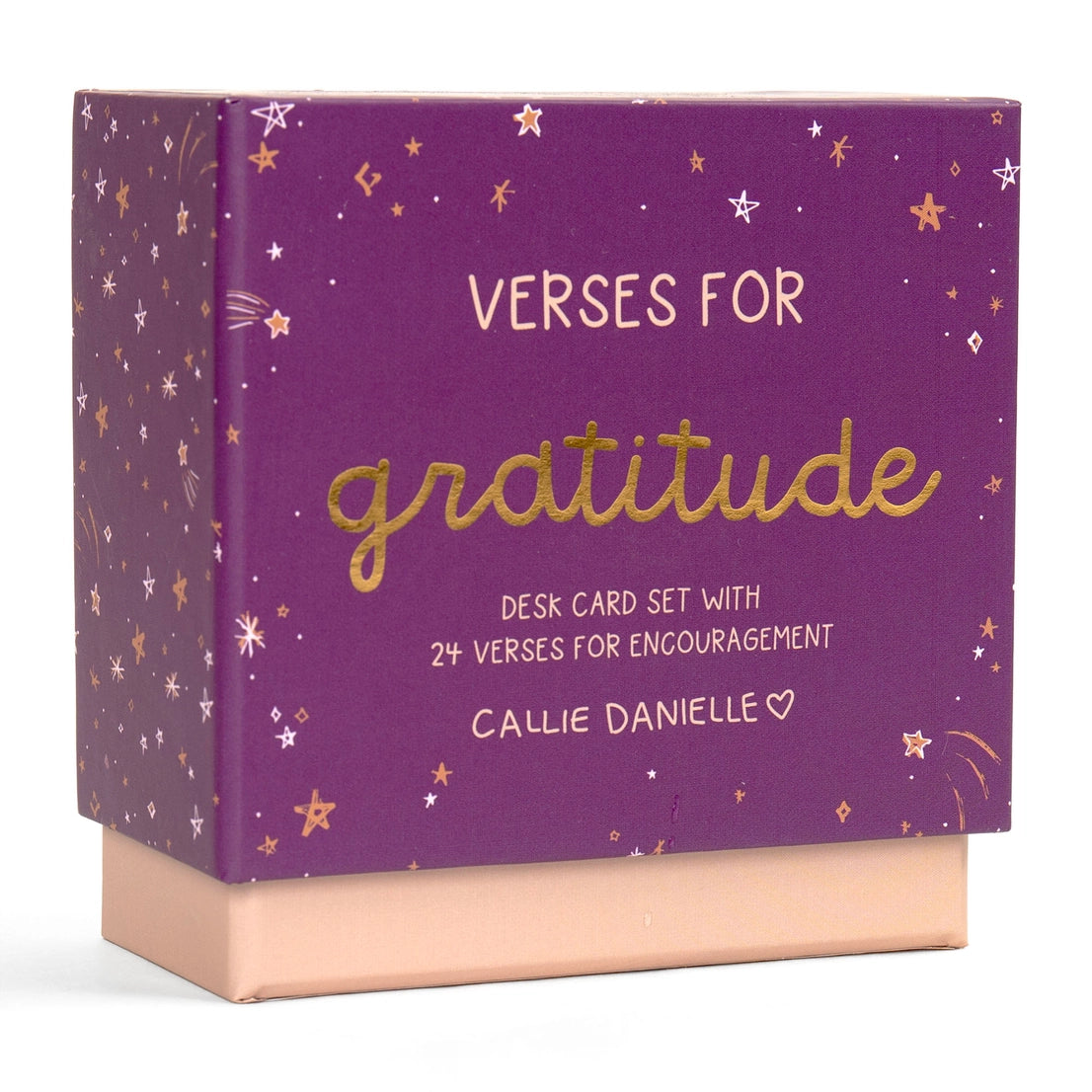 Verses For Gratitude – Bible Verse Card Set & Display Stand