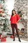 Talullah's Knit Top in Red