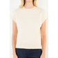Knit Vest Top in Cream