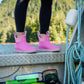 XTRATUF Women's Ankle Deck Boot in Rose Violet