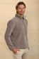 True Grit Apres Lux Chenille & Sherpa 1/4 Zip Pullover