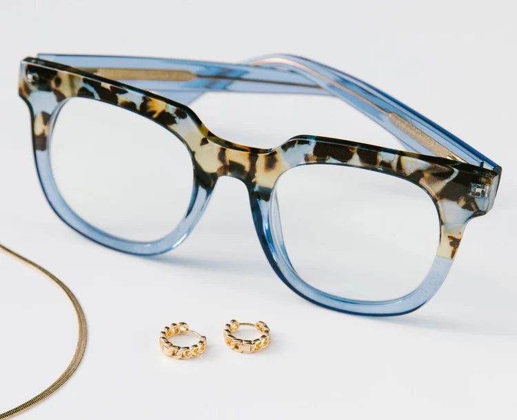 Peepers Showbiz Blue Quartz/Blue Reading Glasses