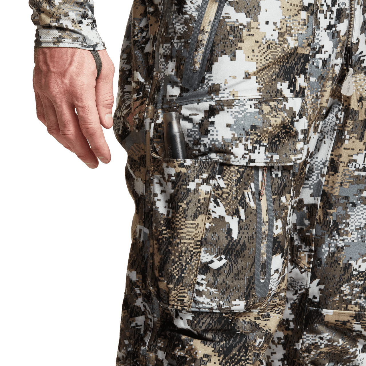 Sitka Incinerator Aerolite Bib Hunting Pants, Optifade Elevated II Camo, Men's Sizes