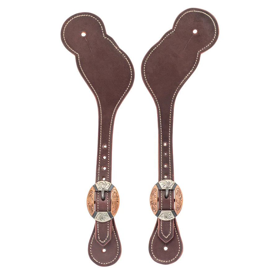 Weaver Latigo Leather Western Spur Straps