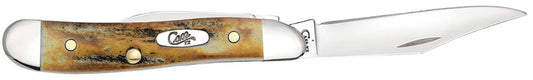 Case Genuine Stag Peanut