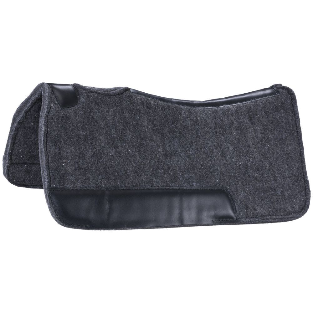 TOUGH1 ALAMOSA Orange FELT CONTOUR SADDLE PAD