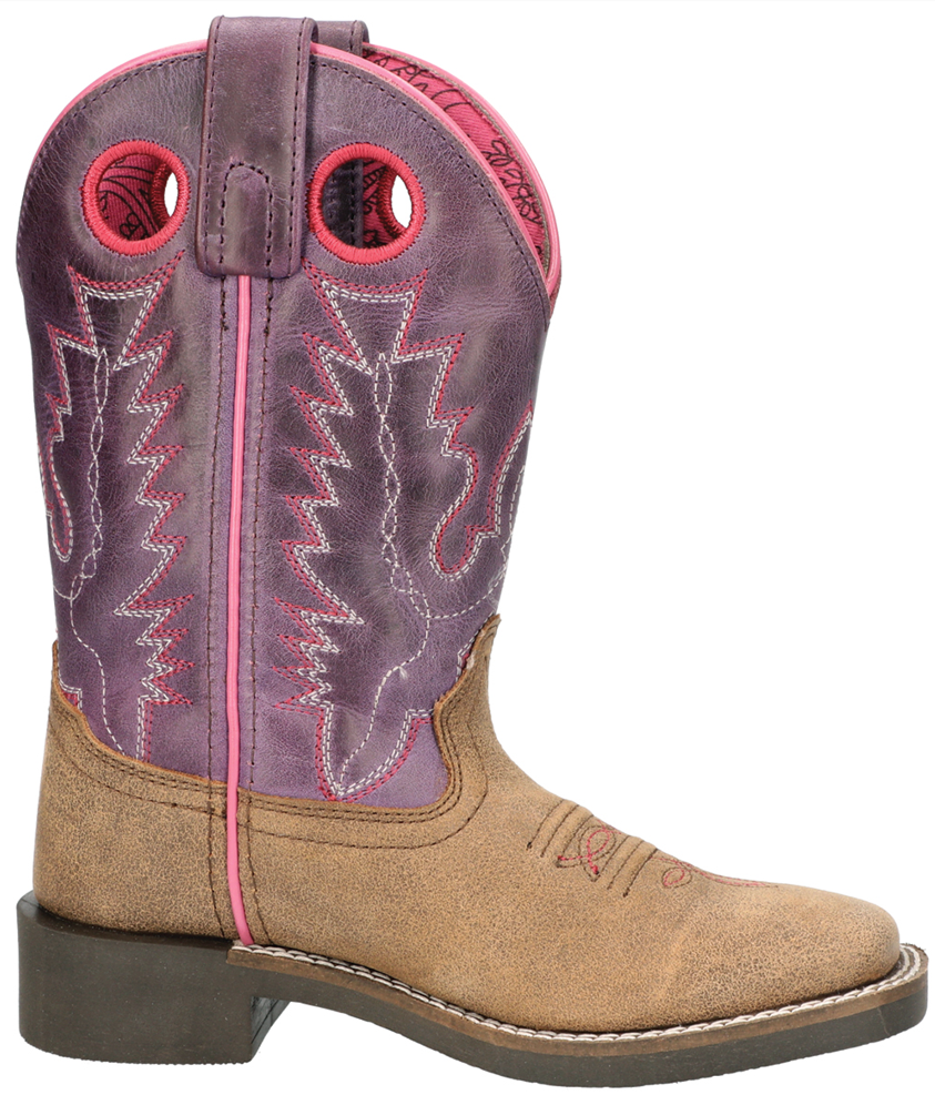 Smoky Mountain Girl's Tracie Purple Boot 1.5