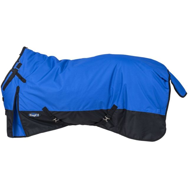 TOUGH1 600D Pony Turnout Blanket with Snuggit Turquoise 54