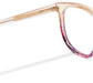 Peepers That's A Wrap Champagne Reading Glasses