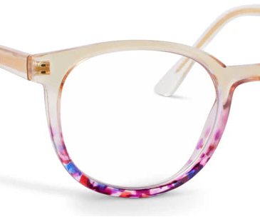 Peepers That's A Wrap Champagne Reading Glasses