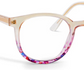 Peepers That's A Wrap Champagne Reading Glasses