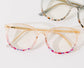 Peepers That's A Wrap Champagne Reading Glasses