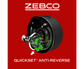 Zebco 33 Silver Spincast Reel