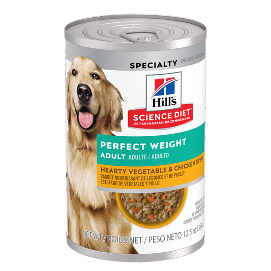 Adult Perfect Weight Hearty Vegetable & Chicken Stew Dog Food
