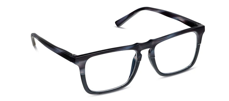 Peepers Traveler Charcoal Horn/Black Reading Glasses