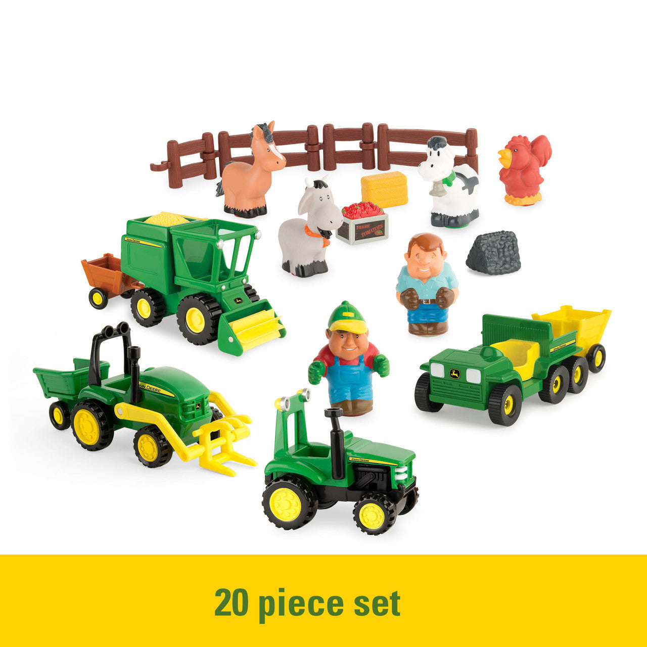 John Deere 1st Farming Fun – Fun on the Farm Play Set