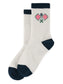 Shiraleah Pickleball Paddles White Sport Socks