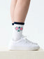 Shiraleah Pickleball Paddles White Sport Socks