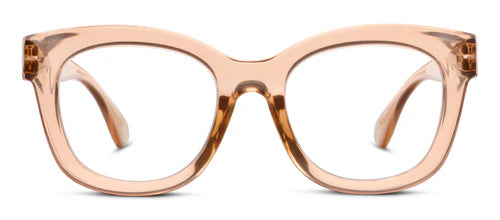 Peepers Center Stage Tan Reading Glasses