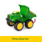 Tomy John Deere 6" Sandbox Toy Set with Toy Truck and Toy Tractor