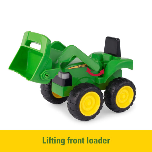 Tomy John Deere 6" Sandbox Toy Set with Toy Truck and Toy Tractor