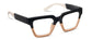 Peepers Take a Bow Black/Tan Reading Glasses