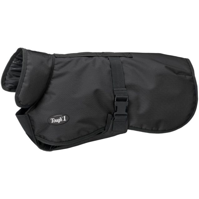 TOUGH1 600D Deluxe Dog Blanket Black SML