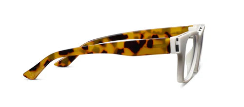 Peepers Bernadette White/Tokyo Tortoise Reading Glasses