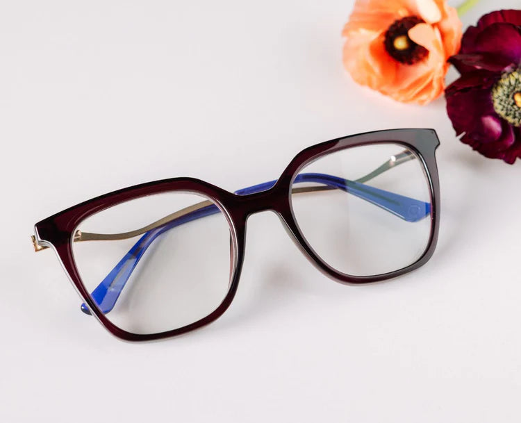 Peepers Josephine Dark Cherry Reading Glasses