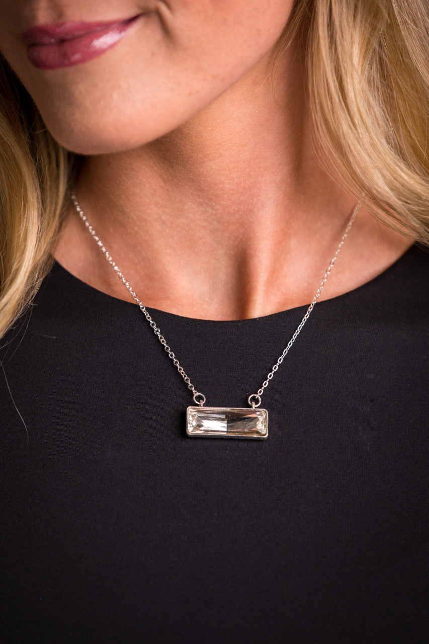 West & Co. The Zoe Necklace in Silver